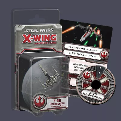 Buy Star Wars Z-95 Headhunter Miniatures Game Expansion Pack Fantasy Flight Games • 14.99£