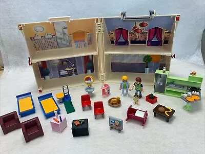 Buy Playmobil Take Along Modern Doll House With Figures And Accessories 70895 • 14.99£