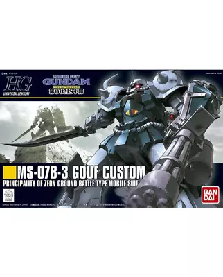 Buy HGUC 1/144 Gouf Custom - Bandai Gundam Model Kit • 22.99£