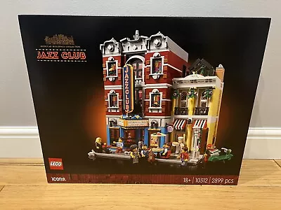 Buy Lego Creator 10312 Icons Modular Building Jazz Club - Brand New & Sealed • 209.95£