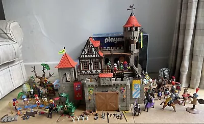 Buy Playmobil 3666 Large Knights Castle With Accessories, Box, Instructions & Extras • 95£