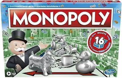 Buy Monopoly Game, Classic Family Board Game 2-6 Players For Kids Ages 8+ • 30.80£