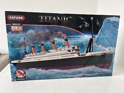 Buy Oxford Deluxe Titanic Construction Blocks Building Kit  Lego Compatible Bm3522 • 34.99£