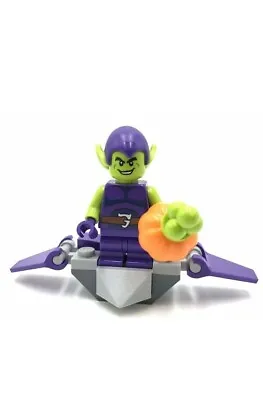 Buy LEGO Marvel Green Goblin Sh803 Minifigure + Glider Brand New Spiderman New • 8.37£