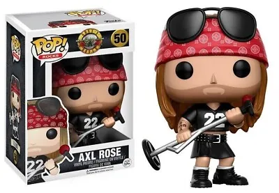 Buy Guns & Roses Axl Rose 3.75  Pop Rocks Vinyl Figure Funko 50 In Stock • 17.95£