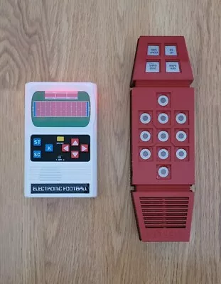 Buy ELECTRONIC FOOTBALL Handheld Video Game By Mattel + Faulty MERLIN Game - Retro • 24.99£