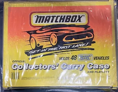 Buy 1/64 Matchbox 48 Car Carry Case And Play Set With 4 Trays Complete Made In USA • 10.50£