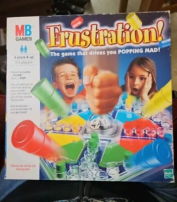 Buy Vintage MB Frustration Game With Pop-o-matic 2000 Complete • 16£