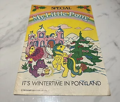 Buy Vintage My Little Pony MLP G1 Comic  - Special - It’s Wintertime In Ponyland • 2£