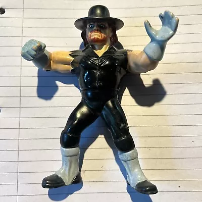 Buy Vintage WWF 90s Hasbro Wrestling Series 4 Undertaker Figure Tombstone Arms WWE • 7.50£