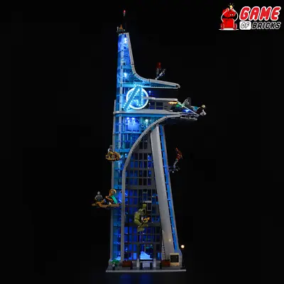 Buy LED Light Kit For Avengers Tower - Compatible With LEGO® 76269 Set (Classic) • 56.82£