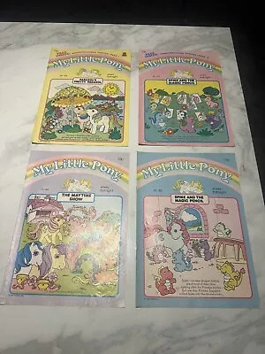 Buy Vintage My Little Pony MLP G1 Comic Bundle - Nos 44-47 Incl. Moondreamers Poster • 4£