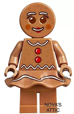 Buy LEGO Gingerbread Woman Minifigure Genuine LEGO Figure New • 9.99£