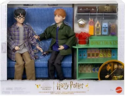 Buy Mattel Wizarding World Harry Potter & Ron Hogwarts Express Doll Play Set • 31.23£