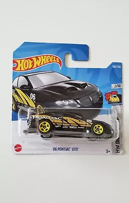 Buy Hot Wheels '06 Pontiac GTO 6.0L V8 Diecast Toy Car Model 1:64 In Original Box • 8.95£