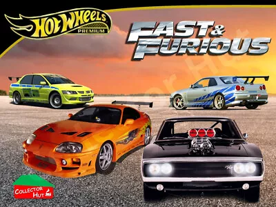 Buy Hot Wheels Premium Fast & Furious 1:64 Scale Real Riders Series Models • 8.99£
