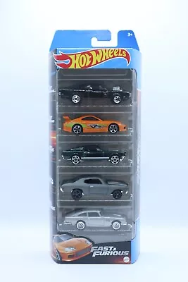 Buy Hot Wheels 2023 Fast And Furious Collectable 5 Car Pack Dodge Supra DB5 Mustang • 28.95£
