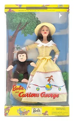 Buy 2000 Barbie And Curious George Dolls / Barbie Collectibles / Mattel 28798, NrfB • 112.56£
