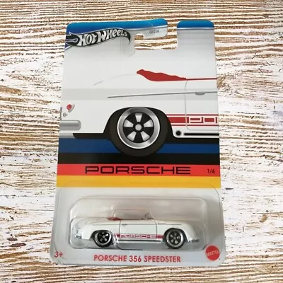 Buy 2024 Hot Wheels Walmart Exc Porsche 356 Speedster Porsche Series 1/6  • 18£