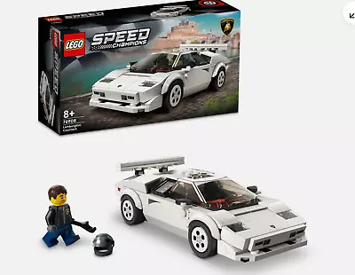 Buy LEGO SPEED CHAMPIONS: Lamborghini Countach (76908) SEALED New • 10£