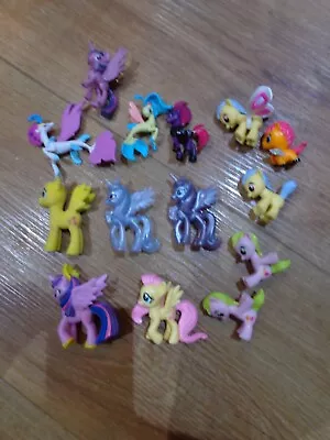 Buy Hasbro's My Little Pony Bundle X 14 Var Colr Very Sml & Sml Pony's 2010++ Ex Con • 9.99£