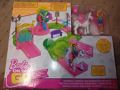 Buy Barbie On The Go Carnival Play Set With Doll Mattel With Additional Parts! B-Ware • 23.55£