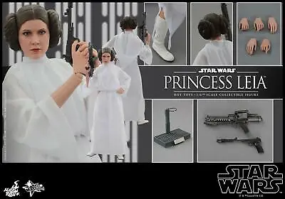 Buy Dpd 1/6 Hot Toys Mms298 Star Wars Iv A New Hope Princess Leia 12  Action Figure • 579.99£