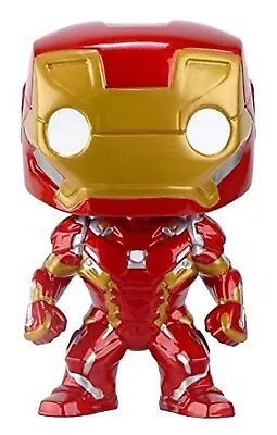 Buy Funko Pop! Captain America Civil War - Iron Man Vinyl Figure #126 - Damaged Box • 8.99£