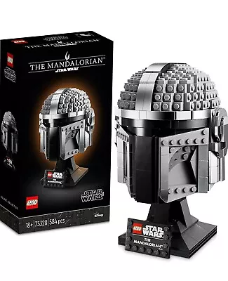 Buy LEGO STAR WARS: The Mandalorian Helmet Adult Gift Set - (75328) - Brand New • 39.89£