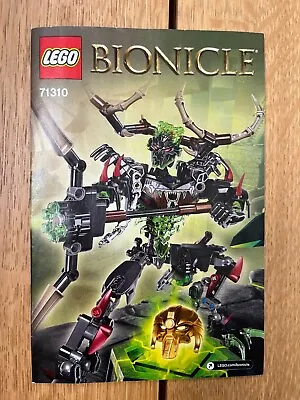 Buy LEGO Bionicle 71310 Umarak The Hunter & Scorpion 100% Complete+ Instructions • 60£