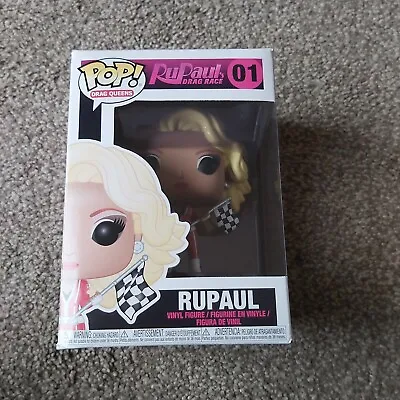 Buy Funko Pop Vinyl Figure Drag Queens RuPaul 01 With Racing Flags • 45£