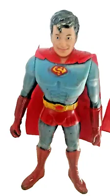 Buy  Vintage Superman Dolls Rubber Toy Super Heroe  No Marx No Mego • 125.37£