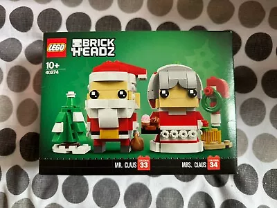 Buy LEGO BRICKHEADZ: Mr. & Mrs. Claus (40274) • 9.99£