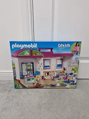Buy Brand New! Playmobil City Life Vet Clinic Toy  • 24.99£
