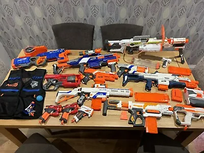 Buy Nerf Gun Bundle Job Lot And Accessories **EXTRA LARGE** • 31£