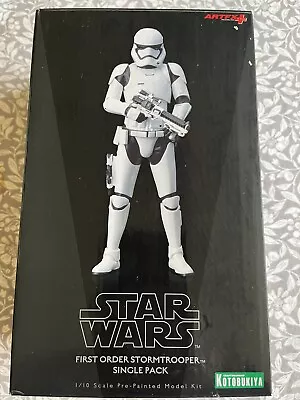 Buy Star Wars Kotobukiya - First Order Stormtrooper ARTFX+ Statue 1/10 Scale  • 7.50£