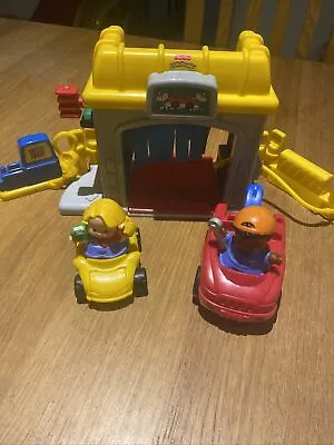 Buy Fisher Price Little People Car Wash And Garage Playset  • 14.99£