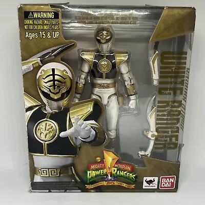 Buy 2013 S.H. Figuarts White Mighty Morphin Power Rangers Action Figure • 79.99£