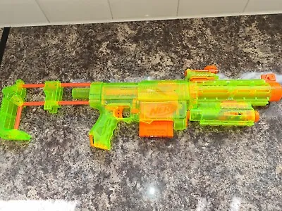 Buy Nerf Recon Cs 6 Luminous Green Transparent With All Accessories Rare • 54.99£