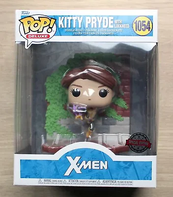 Buy Funko Pop Marvel X-Men Kitty Pryde With Lockheed Deluxe + Free 6  Protector • 44.99£