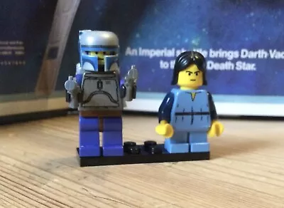 Buy Lego-Star Wars-Minifigures-Jango Fett-Balaclava Head & Young Boba Fett-7153-Rare • 249£