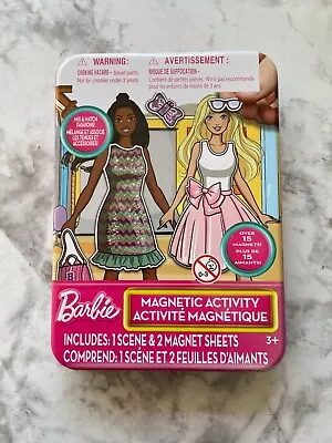 Buy Barbie Mix & Match Fashions Magnetic Activity Set Tin NIB • 3.98£