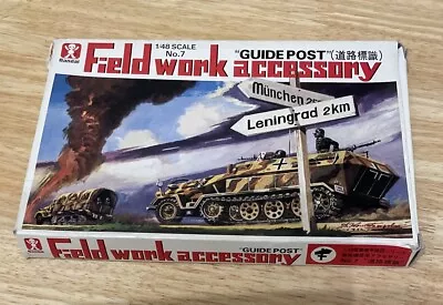 Buy Bandai 1:48 Field Work Accessory No.7 Guide Post Signs German WW2 Plastic Kit • 5.99£
