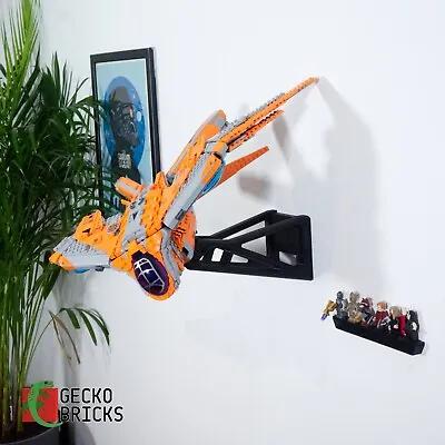 Buy Gecko Bricks Wall Mount For LEGO Marvel Guardians Of The Galaxy Ship 76193 • 27£
