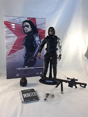 Buy Hot Toys MMS241 Captain America ‘The Winter Soldier’ 1/6 Scale 12” Figure Boxed • 344.99£