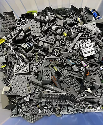 Buy LEGO 500g Colour Sorted Grey Bundle Joblot Mixed Bricks Plates Parts & Pieces • 14.99£