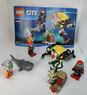 Buy LEGO City: Deep Sea Explorers: 60091 Deep Sea Starter Set (2015) COMPLETE No Box • 12.95£