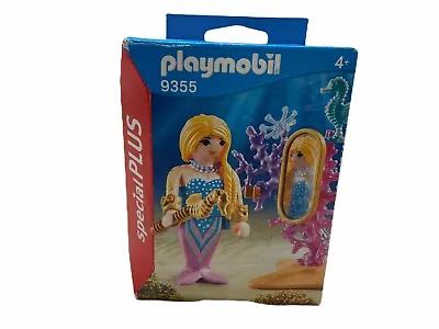 Buy Playmobil Special Plus 9355 Mermaid Figure Plus Mirror And Accessories - New • 6.50£