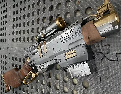 Buy Custom Nerf Gun Fallout Steampunk Blaster Plastic Prop WITH SCOPE • 65£