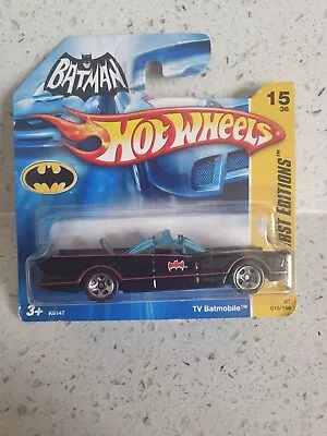Buy Hot Wheels TV Batmobile 2007 First Editions Sealed. New • 4.99£